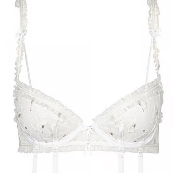 For love and lemons Cece embroidered cat bra - Picture 3 of 5